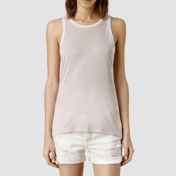 All Saints Tops - NWT All Saints Evis Bar Tee